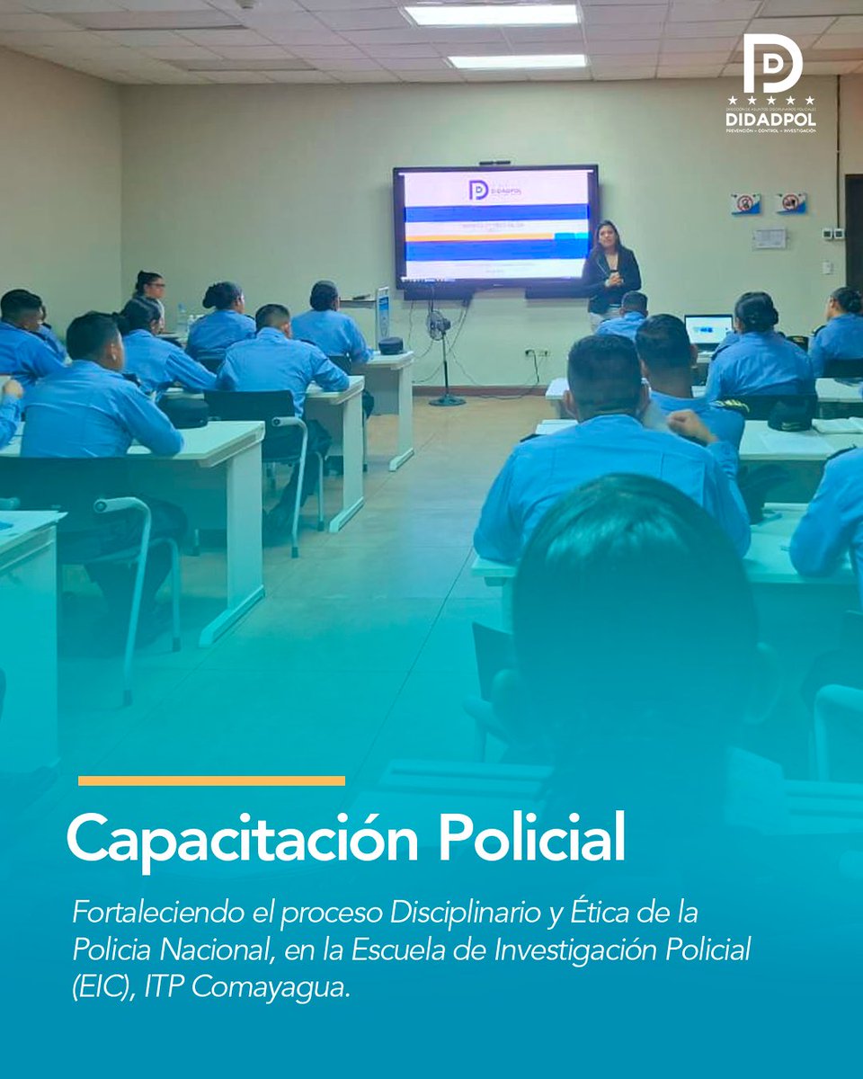 Disciplina y ética como pilares del servicio policial